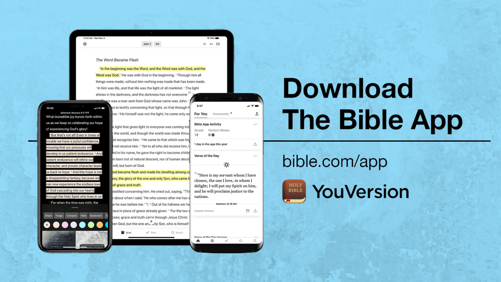 YouVersion - bible.com/app